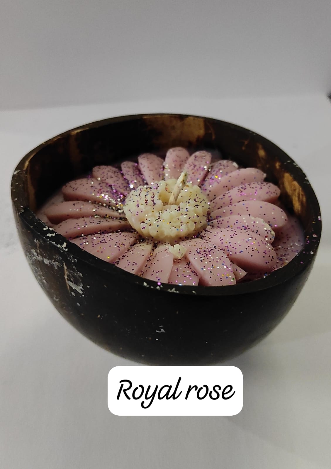 Coconut Shell Candle
