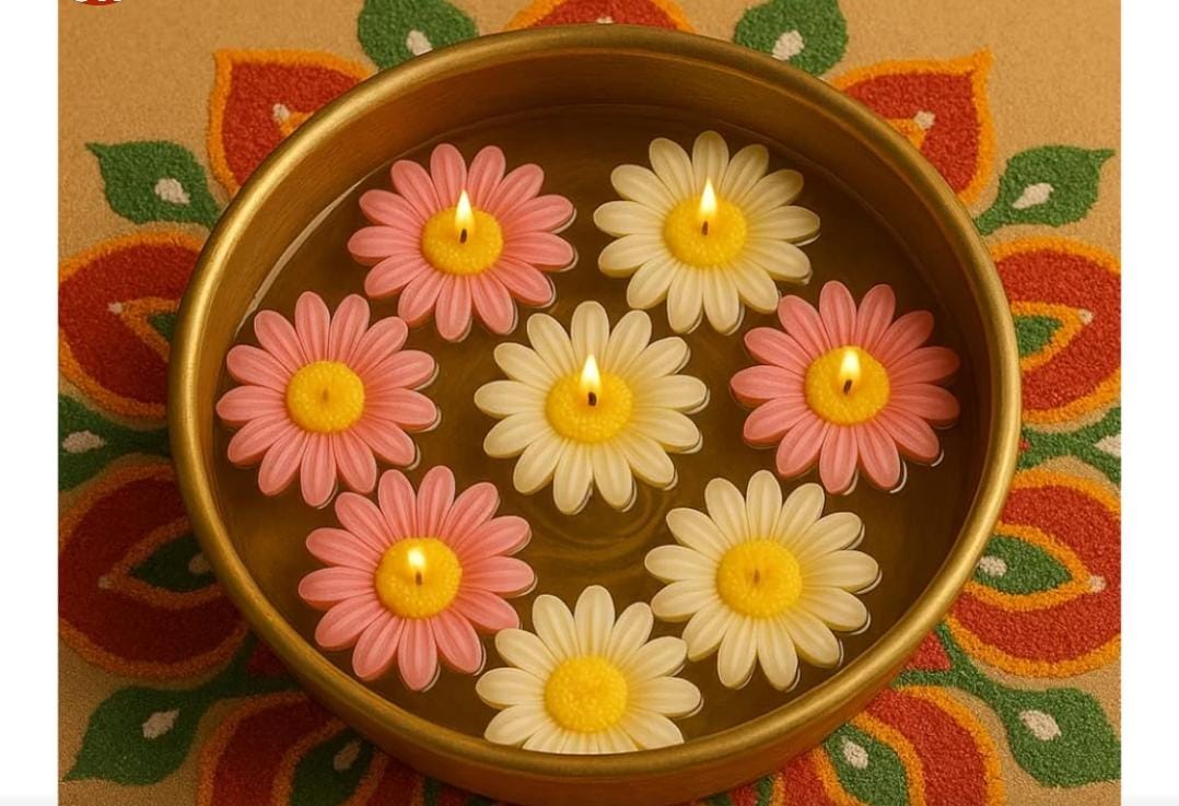 Floating Daisy Flowers