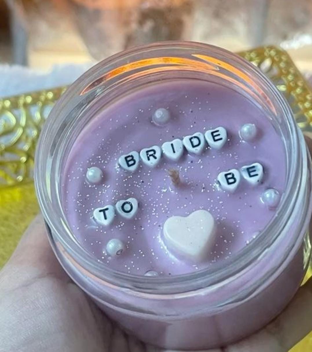 Personalised Candle Messages